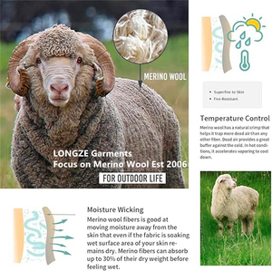 <span class=keywords><strong>Camiseta</strong></span> Vintage al por Mayor de Fábrica, <span class=keywords><strong>Camiseta</strong></span> de Manga Corta para <span class=keywords><strong>Mujer</strong></span>, Camisetas Largas de <span class=keywords><strong>Lana</strong></span> <span class=keywords><strong>Merino</strong></span>, <span class=keywords><strong>Camiseta</strong></span> de Verano con Protección Solar UPF50+ para <span class=keywords><strong>Mujer</strong></span> - Product Image 6