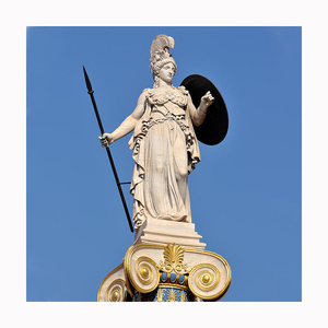 Venta Caliente de Estatuas de Mármol de Piedra Antigua de la Diosa Griega <span class=keywords><strong>Atenea</strong></span>, <span class=keywords><strong>Escultura</strong></span> para Decoración de Jardín - Product Image 5