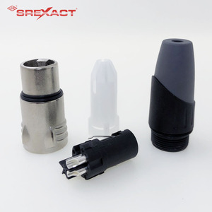 ชุดขั้วต่อ XLR แบบ 4 พินอเนกประสงค์สำหรับสายไมโครโฟน อินเตอร์คอม และการเชื่อมต่อไฟ DC - Product Image 1