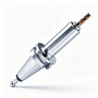 Porte-outil à pince rétractable BT30 BT40 BT50 DC06 DC08 DC12 1-12mm pour machine de fraisage CNC haute précision à cavité profonde
