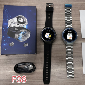 นาฬิกาอัจฉริยะ M11-F38 TWS Earbuds + เพลงท้องถิ่น3 in 1 BT สาย IP67นาฬิกาออกกำลังกายกันน้ำ fitcloudpro - Product Image 1