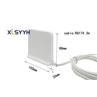 Wifi de largo alcance doble 4G LTE amplificador de señal mimo módem antena externa comunicación con personalización