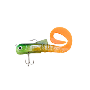 Appât souple en plastique de 185 mm, 123 g, avec hameçons, pour la pêche en mer et l'utilisation en eau salée - Product Image 2