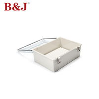 Boîtier en plastique étanche IP66 B&J pour électronique, boîte de jonction avec différentes dimensions