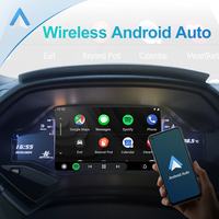 Boîtier de décodage audio pour voiture HFmidia Wireless CarPlay AndroidAuto pour Lamborghini Huracan LP610 2014-2018