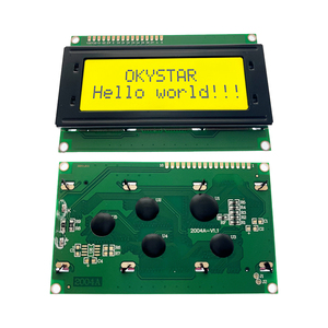 Module d'affichage LCD à caractères 20*4 OKY4008-1 2004A, rétroéclairage jaune-vert 5V, écran LCD matriciel à points - Product Image 3
