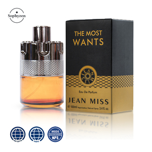 Sophyzen cao cấp 100ml người đàn ông EDP Eau de Parfum Woody Vanilla truyền cảm hứng cho lâu dài pháp Dubai Arabic người đàn ông của chai xịt nước hoa - Product Image 1