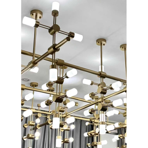 Creative Engineering Lighting Acrylic Chandeliers for Hotel Banquet <strong>Halls</strong>, Clubs, Bars, Lobby Pendant Chandelier Light - Product Image 2