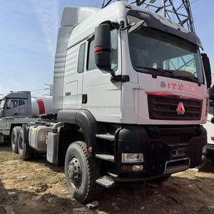 Kullanılan SINOTRUK 420hp SITRAK 6X4 10 Wheeler 40ton yük dizel traktör kamyon Euro 3 ikinci el başbakan taşıyıcı kamyon satılık - Product Image 3