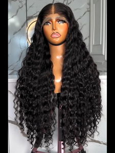Peluca de Cabello Humano Natural Indio con Encaje Frontal 13x6, 40 Pulgadas, Rizado Birmano Ondulado Profundo, 250 <span class=keywords><strong>Destiny</strong></span> HD, Sin Pegamento, para Mujeres - Product Image 2
