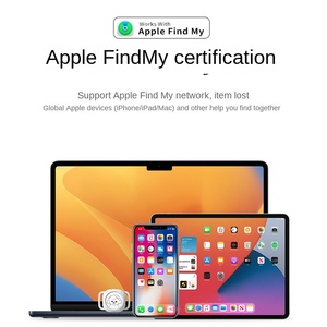 고양이와 개를 위한 분실 방지 애완동물 위치 추적기 블루투스 GPS 트래커 IOS 호환 배터리 없는 목걸이 - Product Image 4