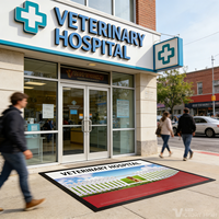 Tapis NBR sur mesure, écologique, antidérapant, résistant à l'huile, facile à nettoyer, durable pour usage domestique et commercial