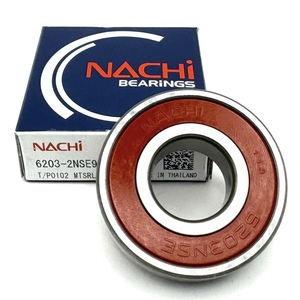 Nhật Bản Gốc Nachi Rãnh Sâu Bóng Vòng Bi 6202 6203 6204 6205 2RS ZZ C3 Mang Giá Danh Sách Mang Bán Buôn Nhà Sản Xuất - Product Image 1