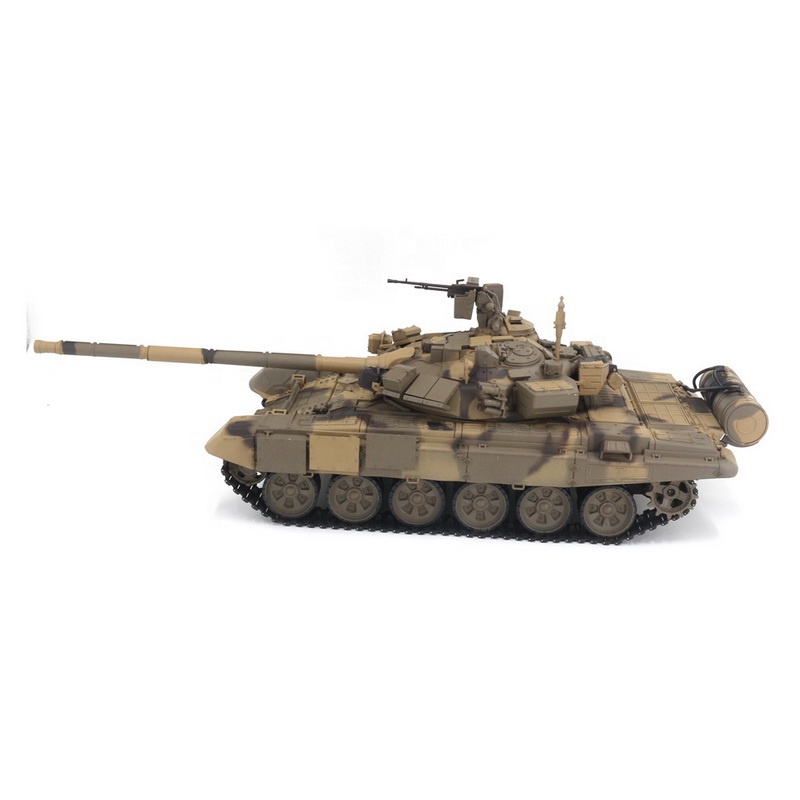 Heng Long 3938-1 RC 1:16 T-90 Nga Đồ Chơi Xe Tăng Chiến Đấu Chính Xoay Tháp Pháo 360