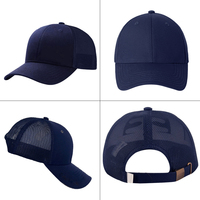 Gorra de Béisbol Personalizada de 6 Paneles de Algodón Duro, Estructurada, con Visera Curva Extra Relajada, Ajustable, para Deportes al Aire Libre