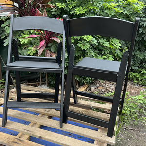 <span class=keywords><strong>Chaise</strong></span> pliante rembourrée <span class=keywords><strong>en</strong></span> résine JDY-59, confortable pour les événements et les repas prolongés - Product Image 4