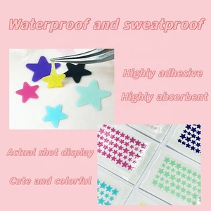 Parches para el Acné Facial, Parches Hidrocoloides con Forma de Estrella, Cubre Granos con Diseño de Estrella, Adhesivos Coloridos para Granos (8mm, 10mm y 12mm) | 45 Unidades - Product Image 4