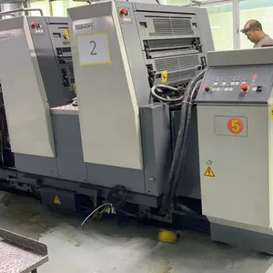 Used Komori Spica 429 four colour printing machine