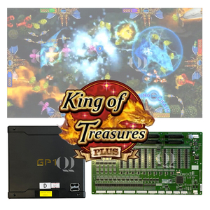 QIQU Wholesale Ocean King King Of Treasures Plus 10 Player Fish Table PCB for Gameroom <b>Amusement</b> <b>Machine</b> Revenue - Product Image 1