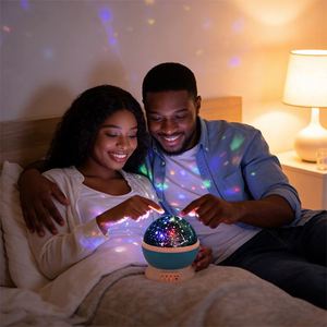 2026 Starry Sky <b>Led</b> Compact 2.5V Multi-Color Round Romantic Night <b>Light</b> for Resale - Product Image 2