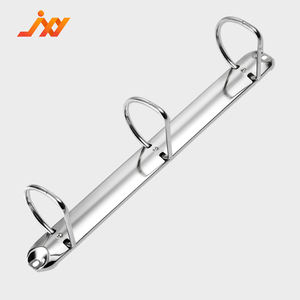 金属製3穴リングバインダーメカニズムファイルフォルダノート収納クリップオフィス用文房具用 - Product Image 1