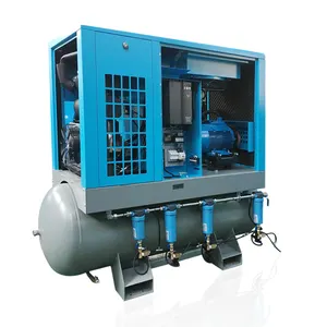 Industrial Compressors DMZY-20A 16 Bar High Pressure Industrial Screw Air Compressor 20hp For Fiber Laser Cutting Industry