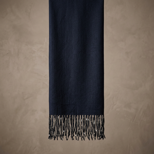 Sciarpa Lunga in <span class=keywords><strong>Seta</strong></span> e Cashmere di Alta Qualità per Ragazze, Stile Elegante e Retrò, Colore <span class=keywords><strong>Nero</strong></span> con Frange, Vendita Diretta - Product Image 3
