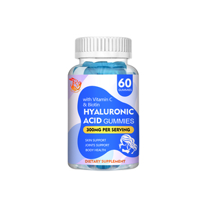 OEM Beauty product Skin Hydration Support Healthy Hair Nails Hyaluronic Acid Gummies <b>Collagen</b> Supplement Gummies - Product Image 1