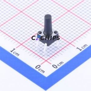 K2-1109DP-L3SW-04 Tactile Switch Through hole Component (THT)-4P,4.5x4.5mm Switch 1.8N Vertical Mount 4.5mm 4.5mm - Product Image 1