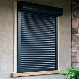 Telaio <span class=keywords><strong>in</strong></span> alluminio esterno Louvre Windows tapparella <span class=keywords><strong>in</strong></span> vetro <span class=keywords><strong>PVC</strong></span> sicurezza Shutter per tende a rullo Hotel appartamento - Product Image 1