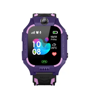 Smartwatch infantil com gps, smartwatch para crianças com jogos e chamada de vídeo, gps para ninos