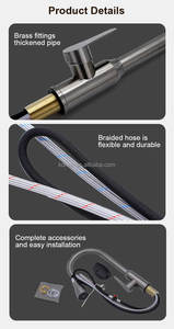 Độc xử lý kéo ra máy trộn nước nóng và lạnh vòi sàn gắn chức năng Vòi trộn & vòi bếp Vòi - Product Image 5