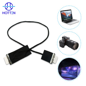 40 Pin 0.5mm DF80 <strong>LVDS</strong> <strong>Cable</strong> with 34AWG Wire and 40AWG Micro Coax for Display - Product Image 1