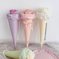 Série de papier synthétique Fenghua, enduit de PE, imperméable, artistique, pour emballer des bouquets floraux, emballage cadeau, 38 cm * 53 cm, emballage pour fleurs