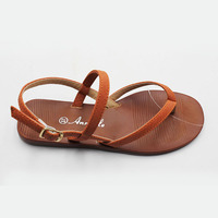 Nouvelles conceptions 2025 – Sandales plates tressées à plateforme pour femme, style tong, avec lanières en corde, pour la plage