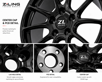 Rines de Aleación Personalizados ZL para Tesla Model Y de 19 y 20 Pulgadas, Ruedas Monobloque Forjadas