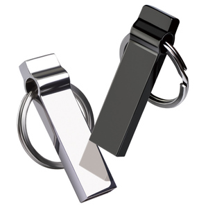 Clé <span class=keywords><strong>USB</strong></span> 2.0 en métal de 16 Go avec logo personnalisable avec garantie d'un an et puce Flash de classe A - Product Image 1