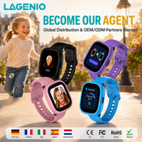 Montre connectée pour enfants LAGENIO K3 4G à prix avantageux, GPS LBS WIFI, appel vidéo, étanche IP68, mode SOS, montre connectée pour enfants