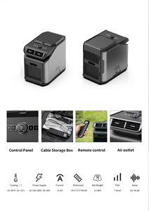 Compresseur portable robuste 48V pour voiture, tente et aventures en plein air - Product Image 6