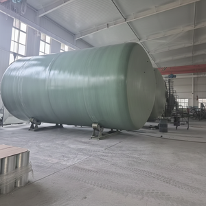 خزانات تخزين أفقية من البلاستيك المقوى بالألياف الزجاجية للمواد الكيميائية من شركة هيبي تينغدري - Product Image 2