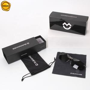 Sinicline-estuche de cartón con logotipo personalizado para gafas de sol, estuche de almacenamiento para gafas de sol, embalaje de regalo - Product Image 1