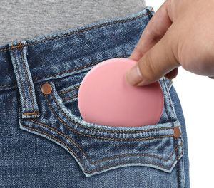 Wholesale Small Round Travel Makeup <b>Mirrors</b> Pocket Colorful Pink Blue Folding <b>Mirror</b> Double-sided Fold Compact <b>Mirror</b> - Product Image 5