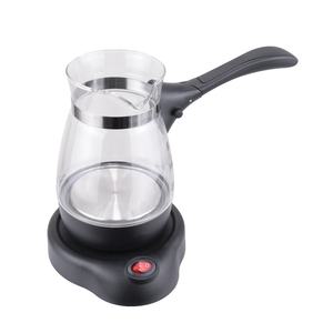 Cafetière en verre borosilicate à prix de gros, mini cafetière turque/grecque portable, chauffe-eau électrique sûr, bouilloire - Product Image 5