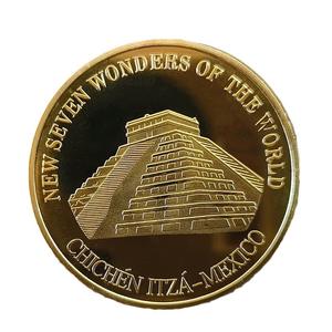 Nueva Moneda Conmemorativa de las Siete Maravillas del Mundo, Recuerdo de Metal Chapado en Oro, Obsequio Coleccionable de Perú, Grandes Edificios - Product Image 6