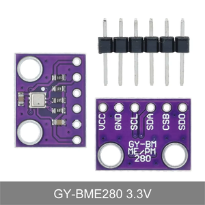Bme280 Mô-đun cảm biến kỹ thuật số 5V 3.3V cho nhiệt độ độ ẩm và áp suất khí quyển I2C SPI 1.8-5V cho ICS sản phẩm - Product Image 3