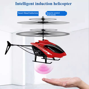 Hélicoptère télécommandé à double mode pour enfants, avec fonction de suspension gestuelle et éclairage lumineux, RC - Product Image 3