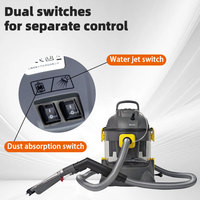 Extracteur de tapis professionnel 220V, machine à pulvériser et à extraire, 1400W, forte aspiration, pour les laveries auto, les hôtels