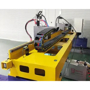 Máquina de corte de plasma de alta potência, máquina de corte estável de processamento de metal, cnc gantry, máquina de corte de perfil de gás