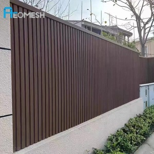 Panneaux de clôture modernes Aeomesh en WPC, panneaux composites <span class=keywords><strong>bois</strong></span>-plastique 3D co-extrudés, vente en gros, pour <span class=keywords><strong>jardin</strong></span> et espaces privés - Product Image 4