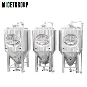 300L Stainless Steel Beer Fermenter Unitank Craft Beer Factory Mini Brewery Ferment Brew Equipment Kombucha For Sale